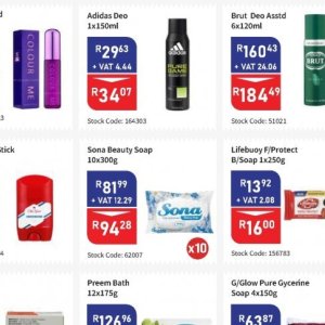 Soap dove  at Africa Cash and Carry