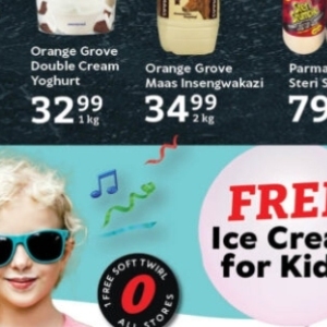 Ice cream at Oxford freshmarket