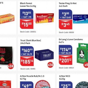 Box at Africa Cash and Carry