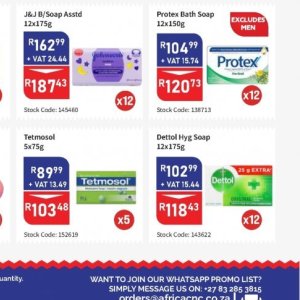 Soap at Africa Cash and Carry