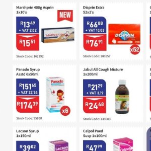 Syrup at Africa Cash and Carry