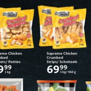 Schnitzel at Oxford freshmarket