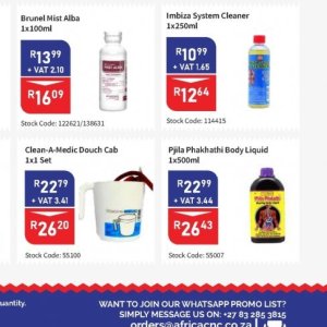 Liquid at Africa Cash and Carry
