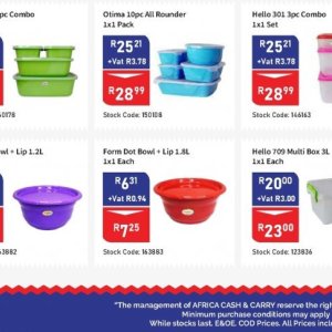 Bowl at Africa Cash and Carry