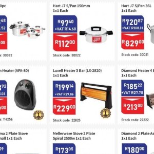 Heater at Africa Cash and Carry