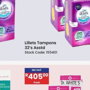 Tampons at Africa Cash and Carry