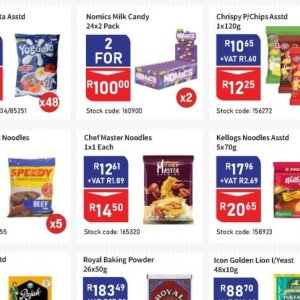 Noodles at Africa Cash and Carry