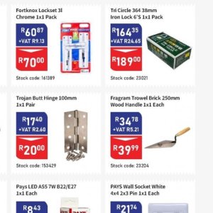 Trowel at Africa Cash and Carry