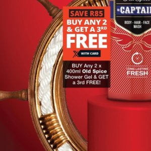 Shower gel at Checkers Hyper
