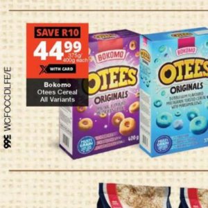 Cereal at Checkers Hyper