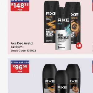 Axe at Africa Cash and Carry