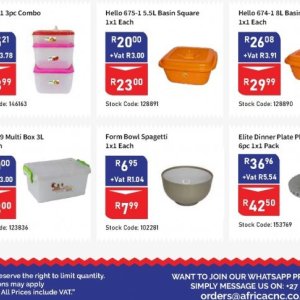 Bowl at Africa Cash and Carry