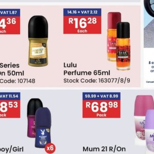 Perfume at Africa Cash and Carry