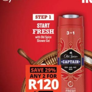 Shower gel at Checkers
