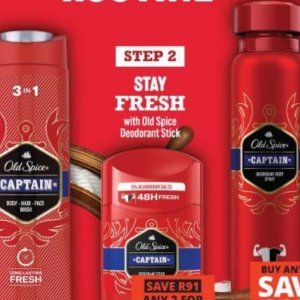Deodorant at Checkers
