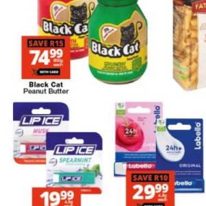 Peanut butter at Checkers