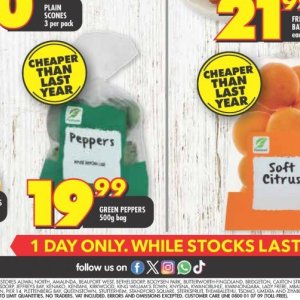 Peppers at Shoprite