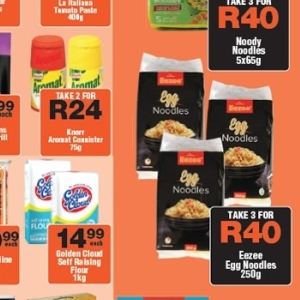 Noodles at Check Star