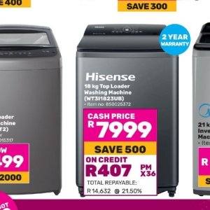 Washing machine at Game