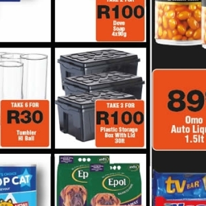 Storage box at Check Star