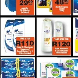 Shampoo at Check Star