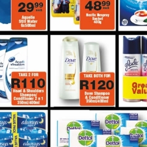 Shampoo at Check Star