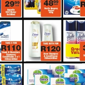 Shampoo at Check Star