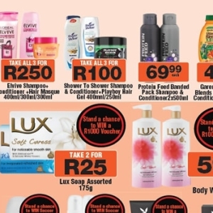 Hair gel at Check Star