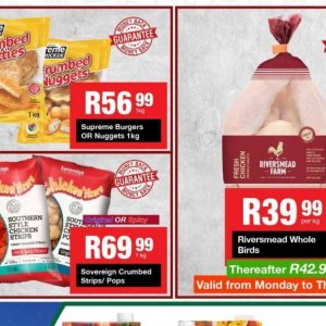 Burgers at Take n Pay