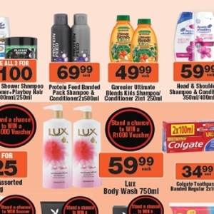 Shampoo at Check Star