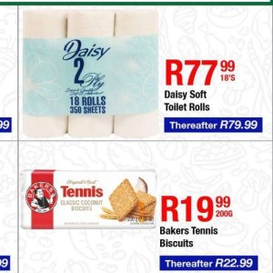 Toilet rolls at Take n Pay