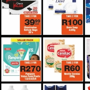 Diapers at Check Star