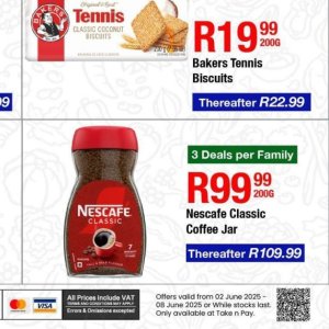 Coffee nescafe  at Take n Pay