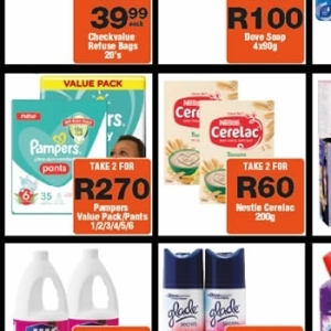 Diapers at Check Star