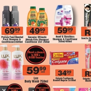 Shampoo at Check Star