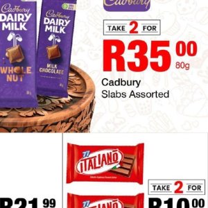 Chocolate at Take n Pay