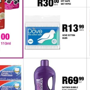 Cotton buds at Take n Pay