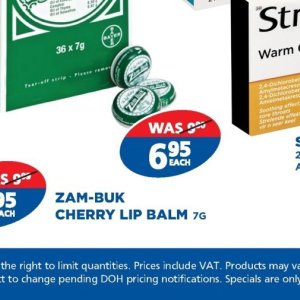 Lip balm at Link Pharmacy