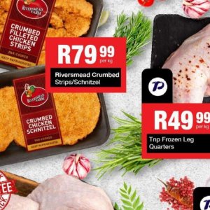 Schnitzel at Take n Pay