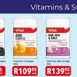 Vitamins at Alpha Pharm