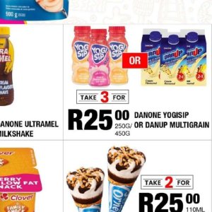 Cream danone  at Take n Pay
