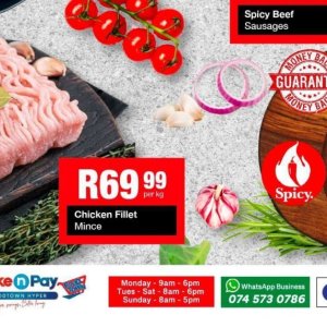Fillet at Take n Pay