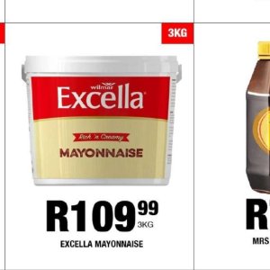 Mayonnaise at Take n Pay