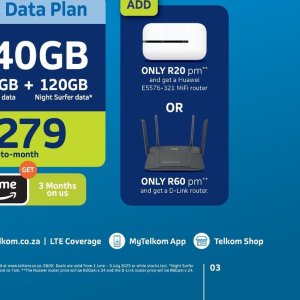 Router at Telkom Mobile