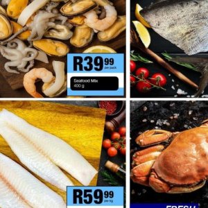 Seafood at Take n Pay