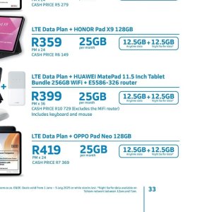 Tablet at Telkom Mobile