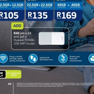 Router at Telkom Mobile