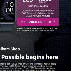  at Telkom Mobile