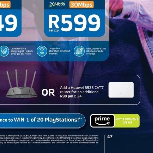 Router at Telkom Mobile