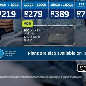 Router at Telkom Mobile
